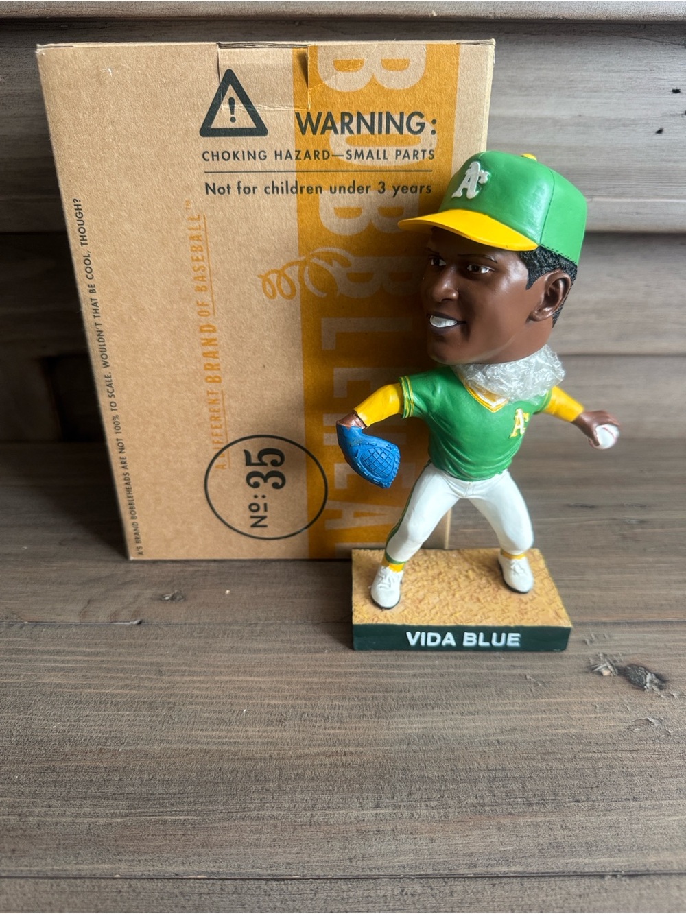 Oakland A's Vida Blue Bobblehead